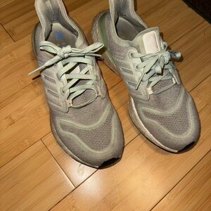 adidas grey and mint ultraboost